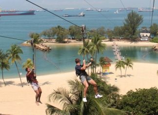 Trải nghiệm vui chơi tại công viên Mega Adventure Singapore